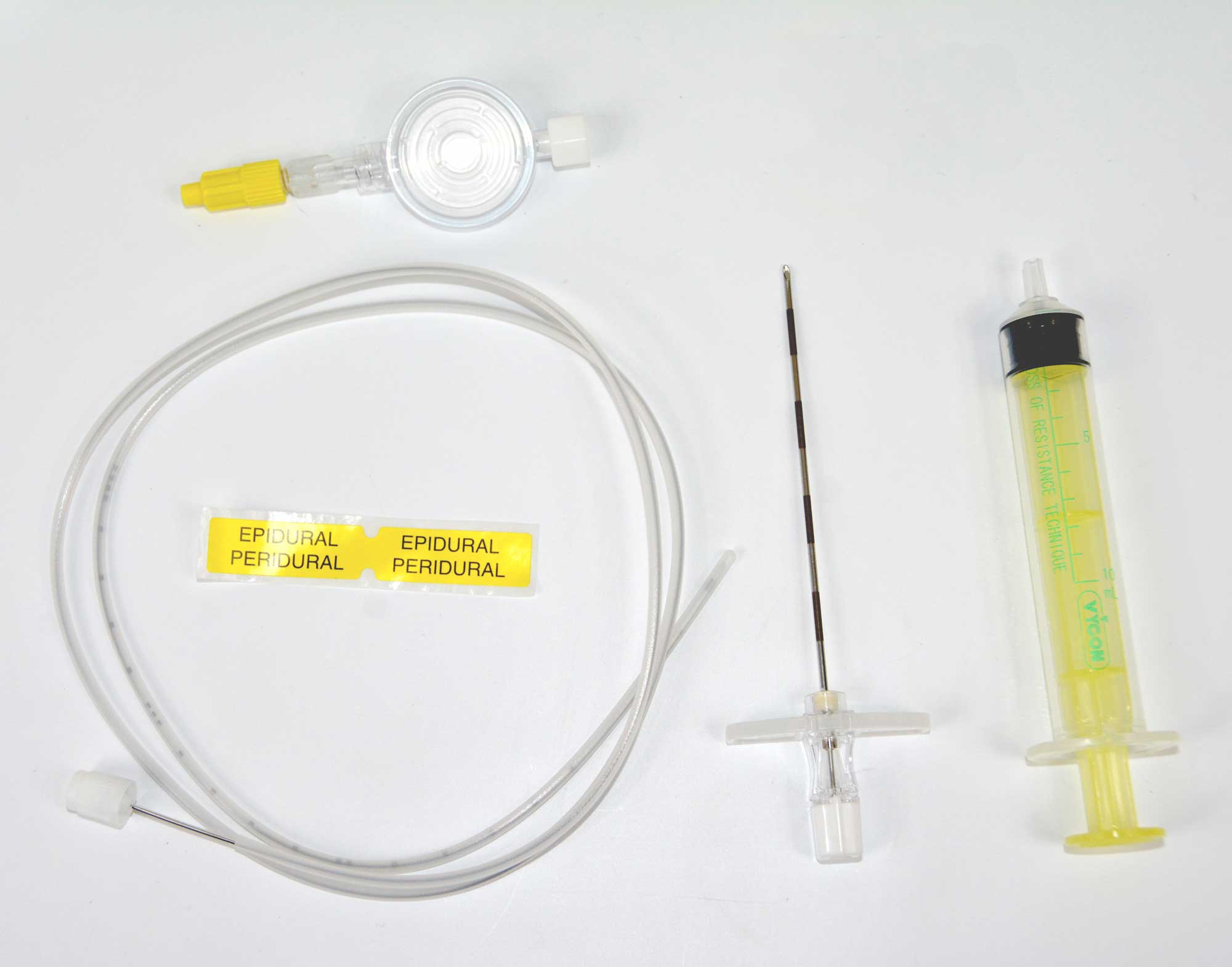 Epidural Catheter Mini Set (Peristyl catheter + needle + filter + syringe)