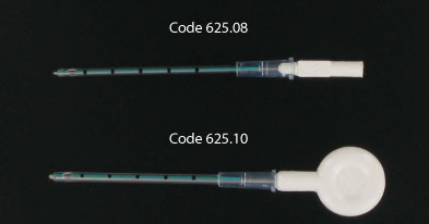 Trocar drain for pleural drainage of newborn